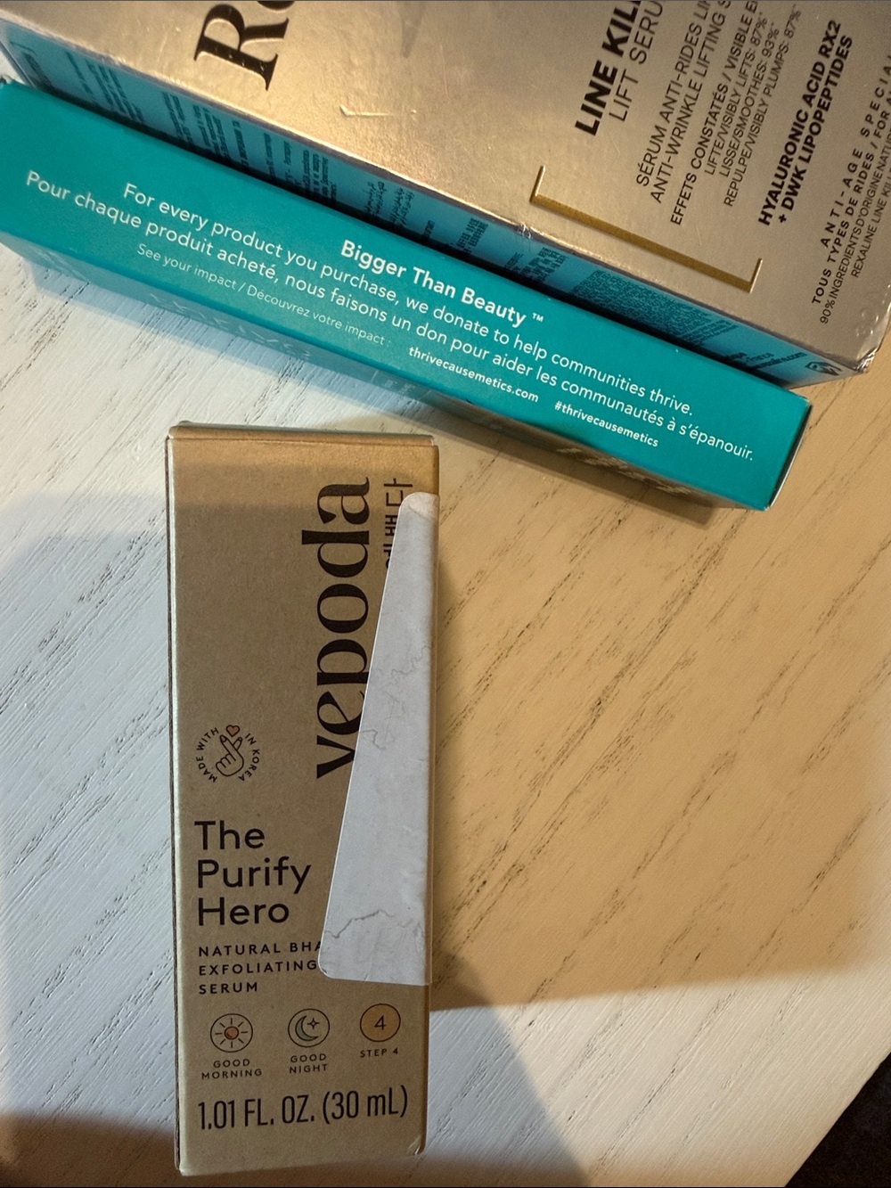 Source Unknown Veepoda The Purify Hero Serum - Gold & Teal Packaging
